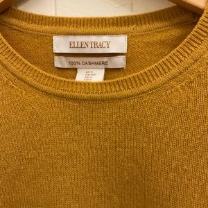 Ellen Tracy 100% cashmere sweater small
